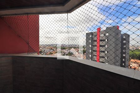 Varanda da Sala de apartamento à venda com 3 quartos, 147m² em Vila Curuçá, Santo André