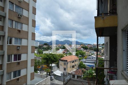 Vista da Varanda de apartamento à venda com 1 quarto, 64m² em Tanque, Rio de Janeiro