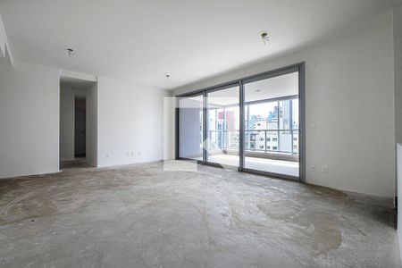 Sala de apartamento à venda com 3 quartos, 124m² em Jardim Paulistano, São Paulo