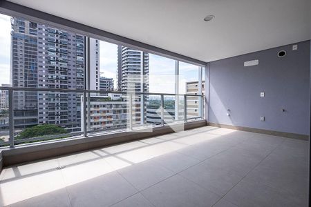 Varanda de apartamento à venda com 3 quartos, 124m² em Jardim Paulistano, São Paulo