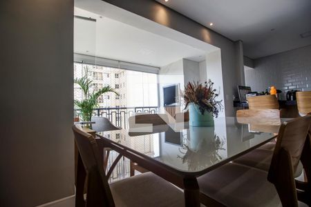 Sala de Jantar de apartamento à venda com 3 quartos, 107m² em Alphaville Conde Ii, Barueri