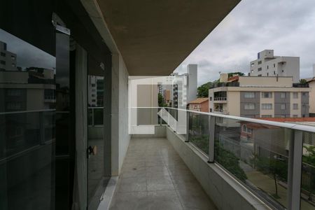 Varanda da Sala de apartamento à venda com 5 quartos, 260m² em Cidade Nova, Belo Horizonte