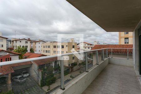 Varanda da Sala de apartamento à venda com 5 quartos, 260m² em Cidade Nova, Belo Horizonte