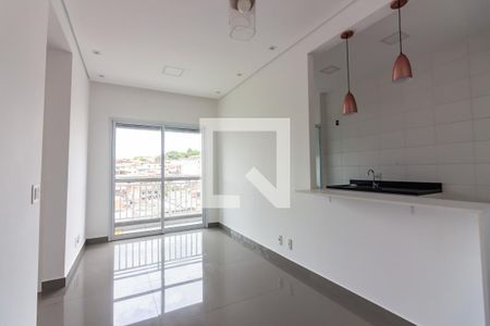 Sala  de apartamento à venda com 2 quartos, 49m² em Jaguaribe, Osasco