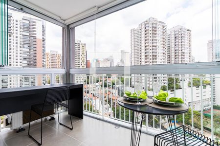 Varanda de apartamento para alugar com 1 quarto, 36m² em Vila Mariana, São Paulo