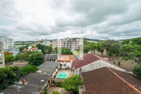 Vista da Sala de apartamento à venda com 3 quartos, 104m² em Cristal, Porto Alegre