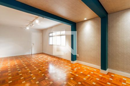 Sala de apartamento para alugar com 3 quartos, 127m² em Indianópolis, São Paulo