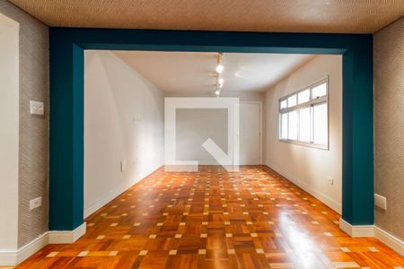 Sala de apartamento para alugar com 3 quartos, 127m² em Indianópolis, São Paulo