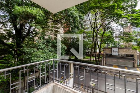 Varanda Quarto 1 de apartamento para alugar com 3 quartos, 127m² em Indianópolis, São Paulo