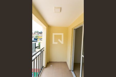Varanda da Sala de apartamento para alugar com 2 quartos, 58m² em Parque Assuncao, Taboão da Serra