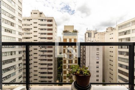 Varanda de apartamento para alugar com 2 quartos, 70m² em Higienópolis, São Paulo