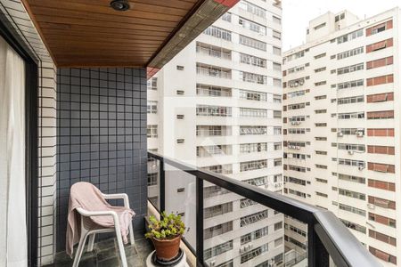 Varanda de apartamento para alugar com 2 quartos, 70m² em Higienópolis, São Paulo