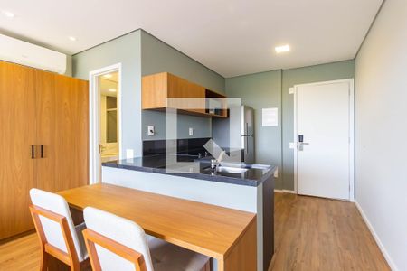 Cozinha de kitnet/studio para alugar com 1 quarto, 38m² em Pinheiros, São Paulo