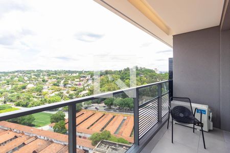 Varanda de kitnet/studio para alugar com 1 quarto, 38m² em Pinheiros, São Paulo