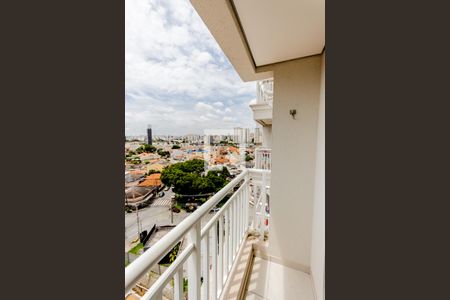 Varanda da Sala de apartamento à venda com 1 quarto, 37m² em Santa Teresinha, Santo André
