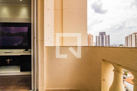 Varanda da Sala de apartamento à venda com 2 quartos, 65m² em Vila Guarani, São Paulo