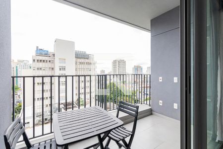 Varanda de kitnet/studio para alugar com 1 quarto, 27m² em Vila Mariana, São Paulo