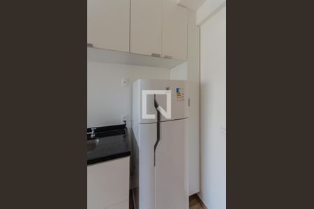 Cozinha de apartamento para alugar com 1 quarto, 27m² em Vila Mariana, São Paulo