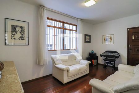 Sala de Estar de apartamento à venda com 3 quartos, 140m² em Anchieta, Belo Horizonte