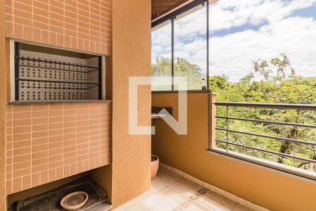 Churrasqueira de apartamento à venda com 3 quartos, 90m² em Tristeza, Porto Alegre