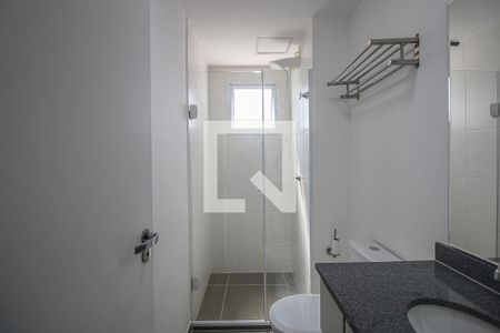 Banheiro de kitnet/studio para alugar com 1 quarto, 31m² em Vila Mariana, São Paulo