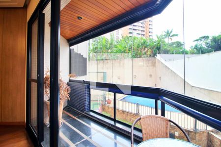 Varanda da Sala de apartamento para alugar com 3 quartos, 212m² em Jardim, Santo André