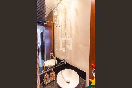 Lavabo da Sala de apartamento à venda com 5 quartos, 130m² em Sion, Belo Horizonte