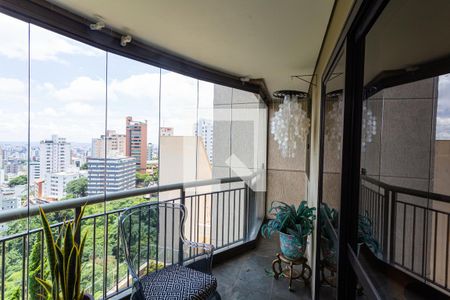 Varanda da Sala de apartamento para alugar com 4 quartos, 130m² em Sion, Belo Horizonte