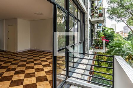 Varanda de apartamento para alugar com 3 quartos, 145m² em Vila Buarque, São Paulo