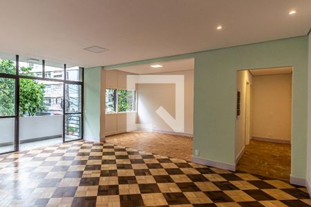 Sala de apartamento para alugar com 3 quartos, 145m² em Vila Buarque, São Paulo