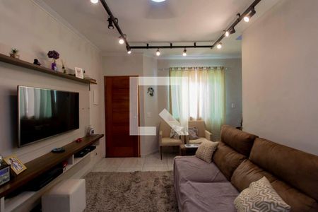 Sala de casa de condomínio à venda com 2 quartos, 65m² em Burgo Paulista, São Paulo