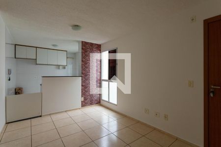 Sala de apartamento para alugar com 2 quartos, 41m² em Moinho dos Ventos, Goiânia