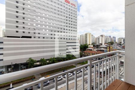 Varanda de apartamento para alugar com 1 quarto, 27m² em Vila Nova Conceição, São Paulo