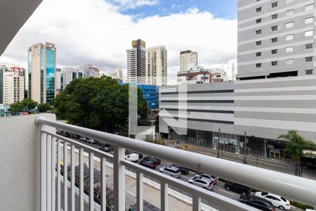 Varanda de apartamento para alugar com 1 quarto, 27m² em Vila Nova Conceição, São Paulo