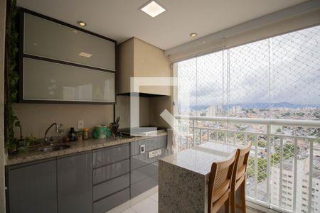 Varanda Gourmet de apartamento à venda com 3 quartos, 132m² em Jardim Zaira, Guarulhos