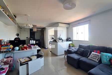 Sala de apartamento à venda com 3 quartos, 170m² em Campestre, Santo André