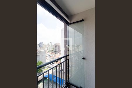 Varanda de kitnet/studio para alugar com 1 quarto, 25m² em Mirandópolis, São Paulo
