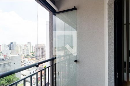 Varanda de kitnet/studio para alugar com 1 quarto, 25m² em Mirandópolis, São Paulo