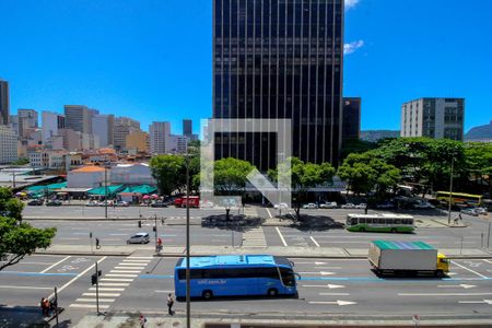 Vista da Sala de kitnet/studio para alugar com 1 quarto, 36m² em Centro, Rio de Janeiro