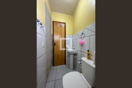 Banheiro da Suíte de casa à venda com 3 quartos, 140m² em Campina, São Leopoldo