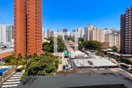 Vista de apartamento para alugar com 1 quarto, 50m² em Moema, São Paulo