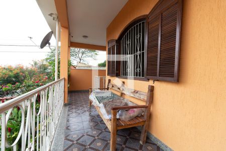 Varanda da Sala de casa à venda com 4 quartos, 360m² em Maria Goretti, Belo Horizonte