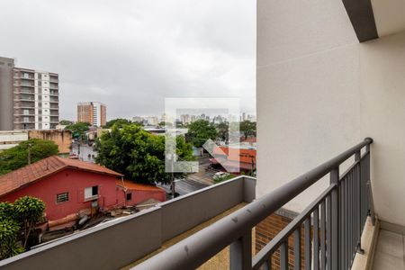 Varanda de kitnet/studio para alugar com 1 quarto, 26m² em Indianópolis, São Paulo