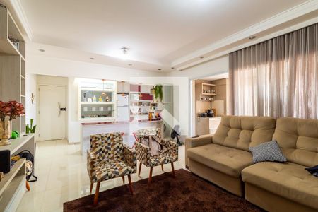 Sala de apartamento para alugar com 3 quartos, 116m² em Jardim Santa Mena, Guarulhos