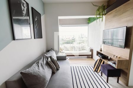 Sala de apartamento à venda com 2 quartos, 52m² em Água Branca, São Paulo