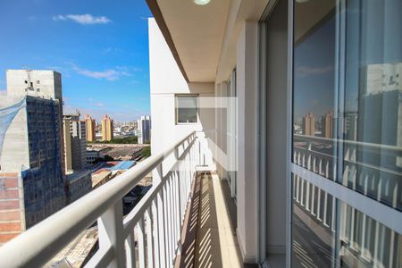 Varanda da Sala de apartamento à venda com 1 quarto, 30m² em Brás, São Paulo