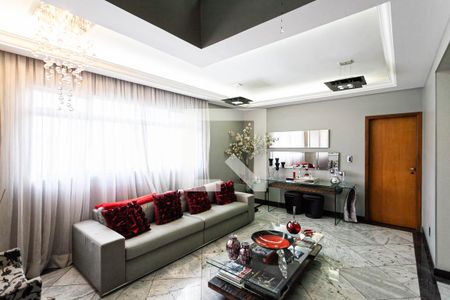 Sala 1 de apartamento à venda com 4 quartos, 238m² em Santa Rosa, Belo Horizonte