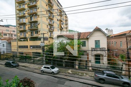 Vista da Sala de apartamento à venda com 2 quartos, 80m² em Rio Comprido, Rio de Janeiro