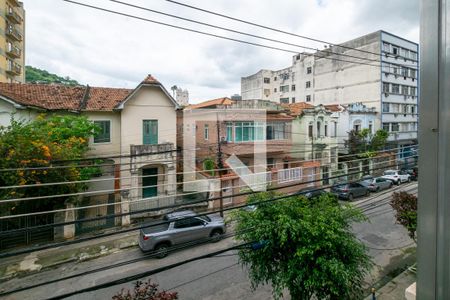 Vista da Sala de apartamento à venda com 2 quartos, 80m² em Rio Comprido, Rio de Janeiro