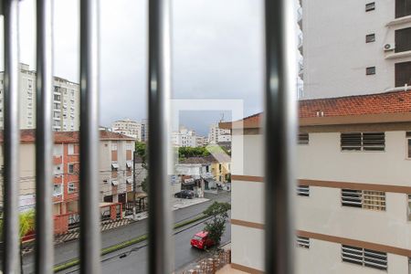Vista de apartamento para alugar com 2 quartos, 80m² em Aparecida, Santos